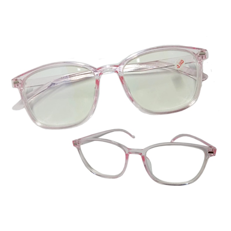 Kacamata minus (-) Anti Radiasi Blueray uk -0.50 s/d -4.00 Fashion Pria Wanita Kacamata Baca Lensa Minus Kacamata Rabun Jauh Kaca mata Baca Fashion Reading Glasses Unisex