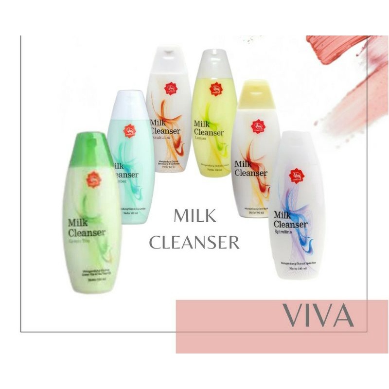 VIVA MILK CLEANSER/PEMBERSIH WAJAH