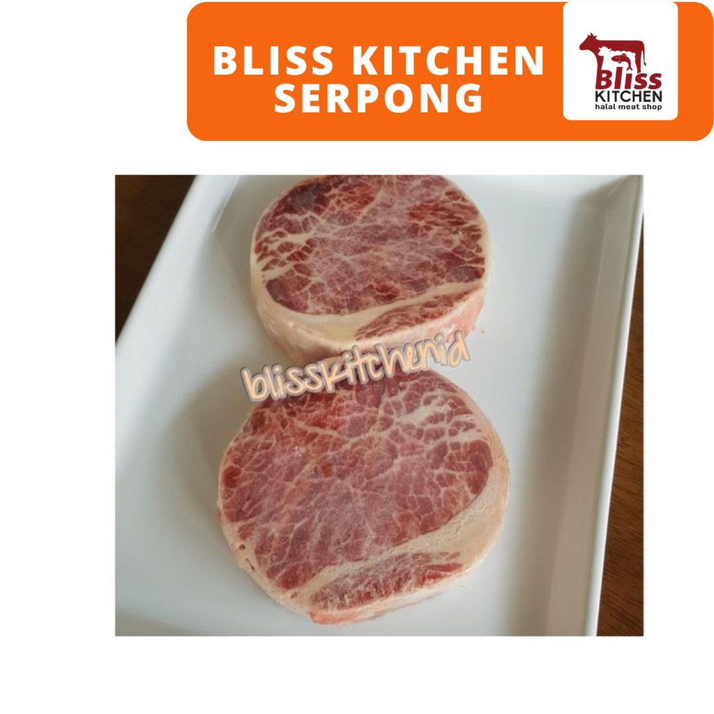 

Daging Sapi AUS Ribeye Meltik / Meltique Wagyu Kazoku Beef Steak 200g