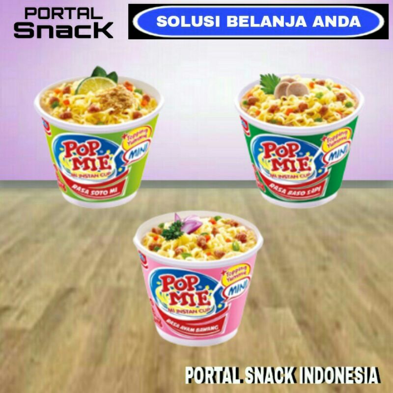 

POP MIE mini varian rasa 39gr