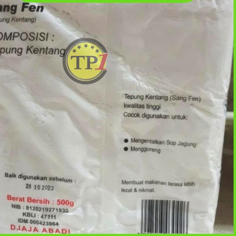 

국 Tepung Kentang Potato Starch Lentera Naga Sang Fen Sangfen 500g Big Sale