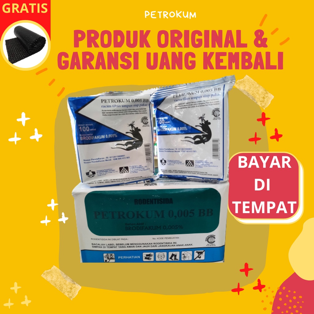 Racun Obat Pembasmi Tikus Sawah Rumah PETROKUM