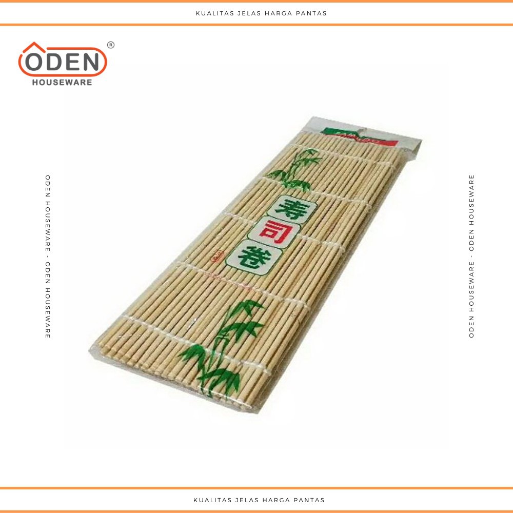 Tikar Bambu Penggulung Sushi Tebal / Sushimat Tebal