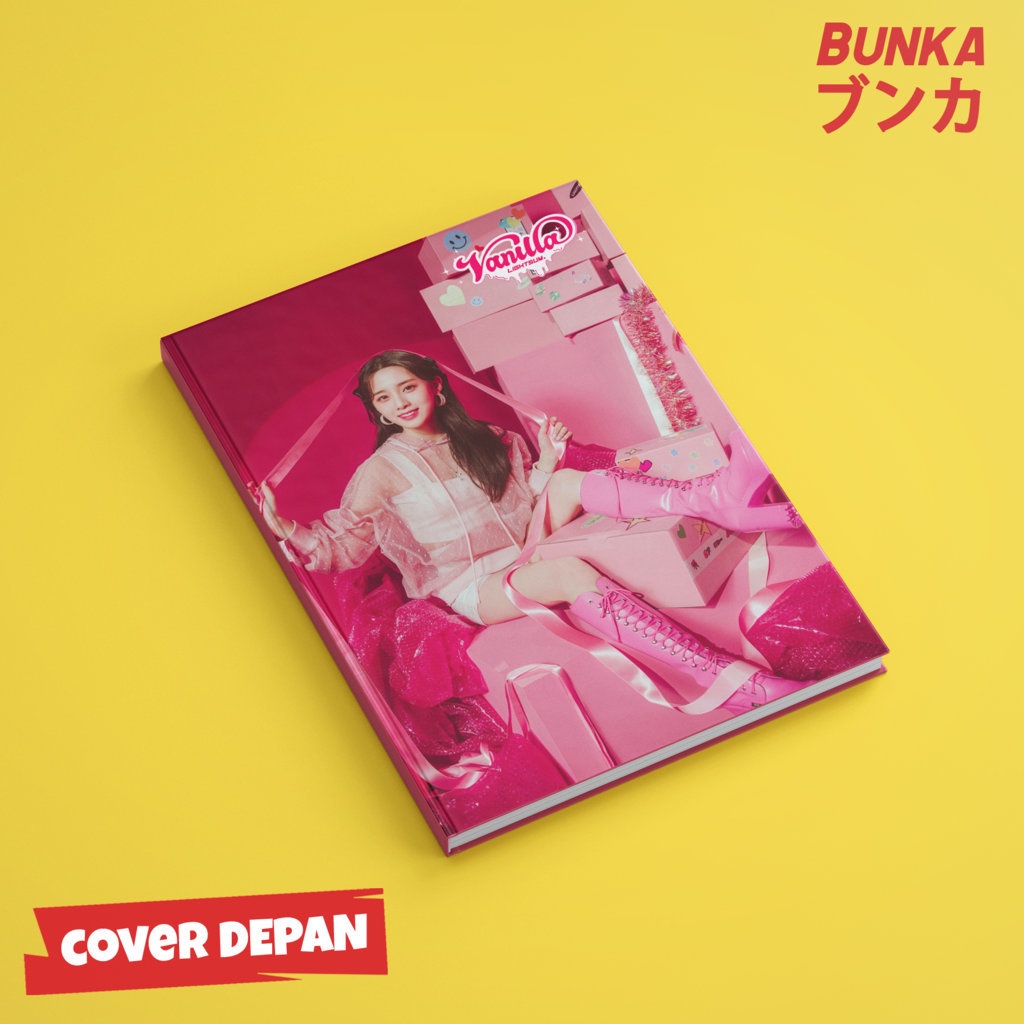

Notebook KPOP Lightsum Vanilla Nayoung Hardcover A5 Buku Tulis Catatan Notes Agenda Planner Jurnal
