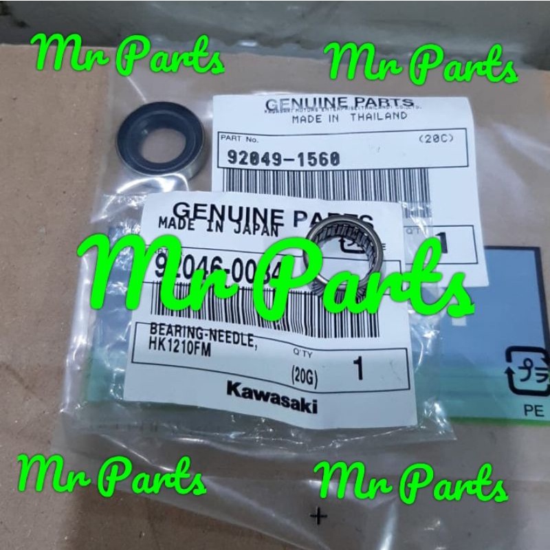 klaher laher bearing bering bambu seal sil stud stut kopling ninja r rr ss 250r 250fi z250fi origina