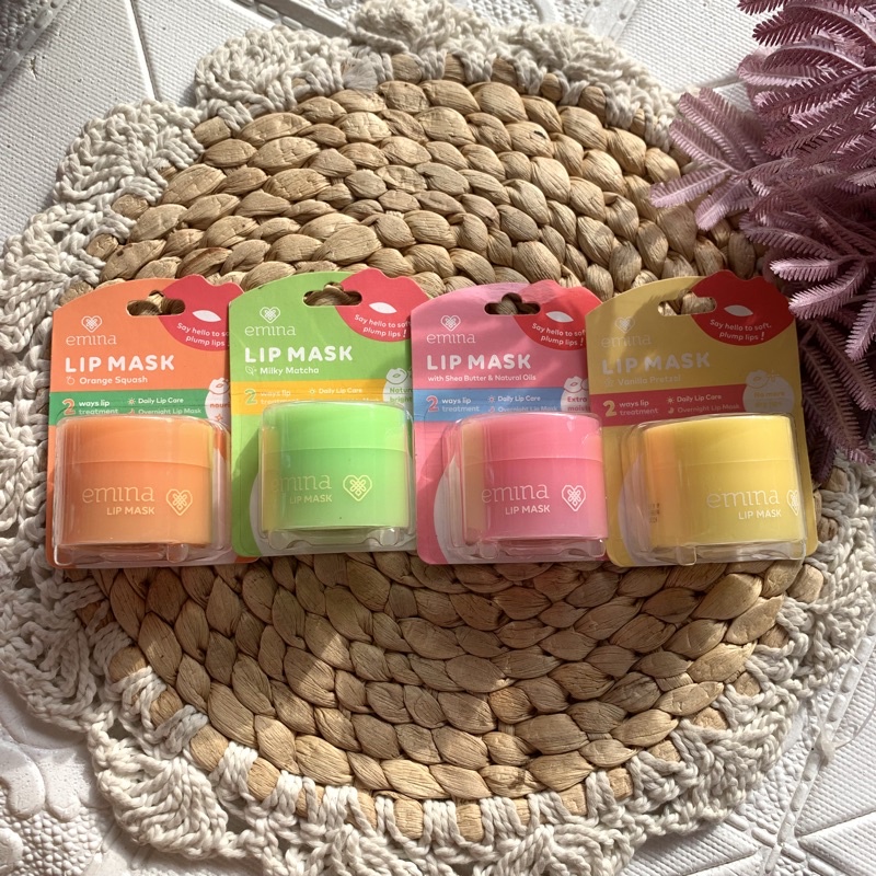 EMINA LIP MASK & WATERCOLOR LIP MASK