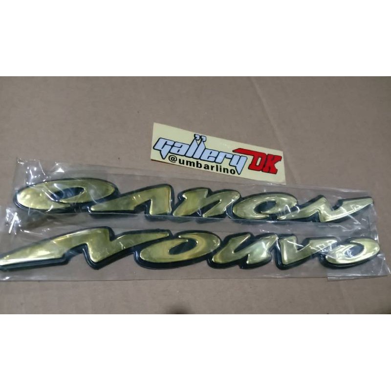 Jual Emblem Nouvo Lele Gold Shopee Indonesia