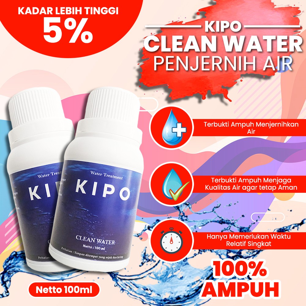 [Menjaga Kualitas Air] Penjernih Air Keruh Penjernih Air Sumur Kuning