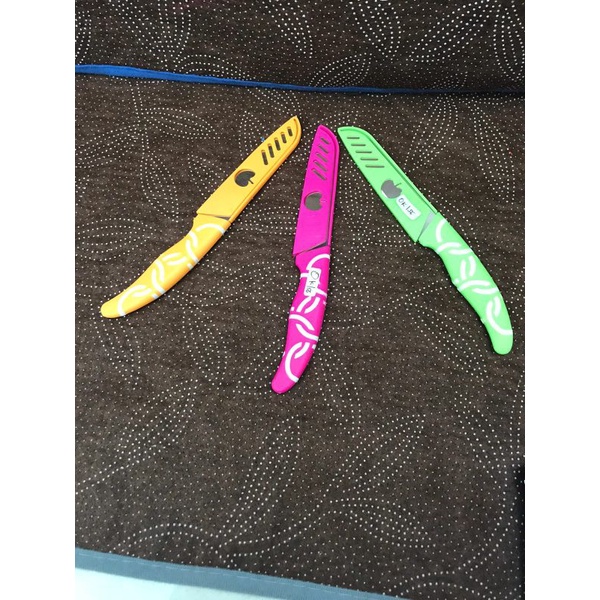 

pisau buah motif apel