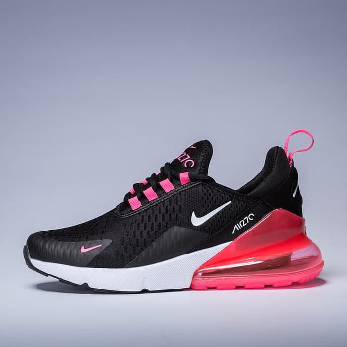 nike air 270 black white and pink