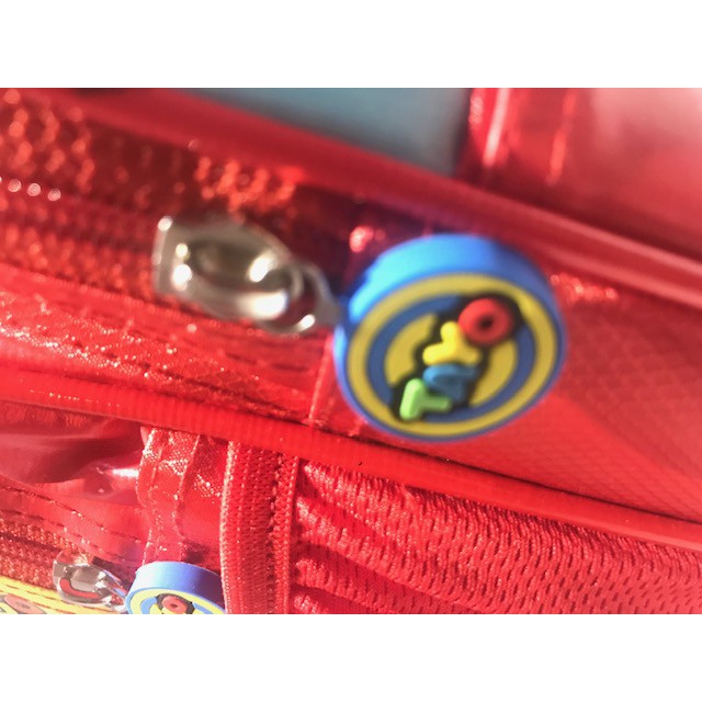 Showme tas ransel anak sekolah PAUD / TK /  PLAYGROUP - 3D BUS MERAH