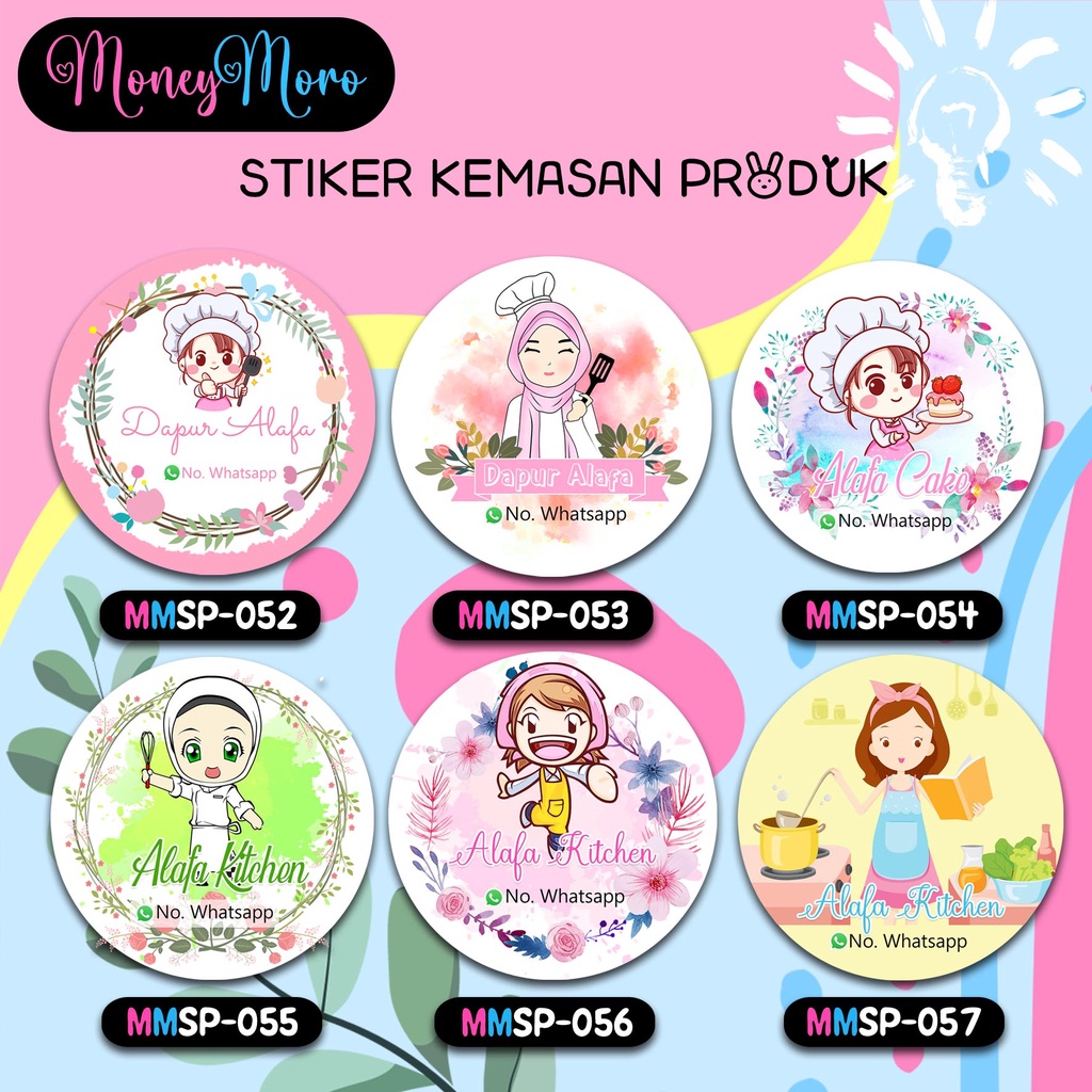 

MoneyMoro Stiker 052-057