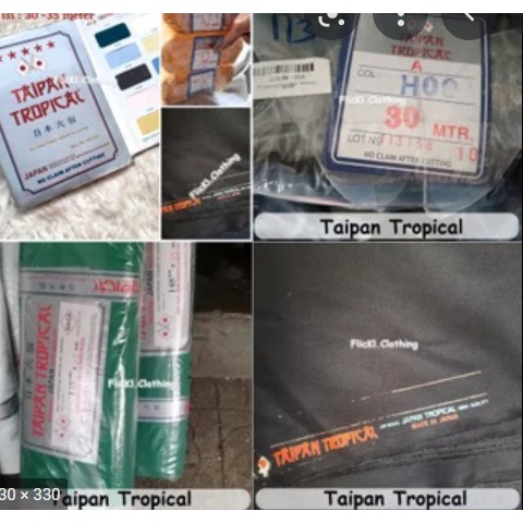 kain taipan tropical per roll tropican drill per roll