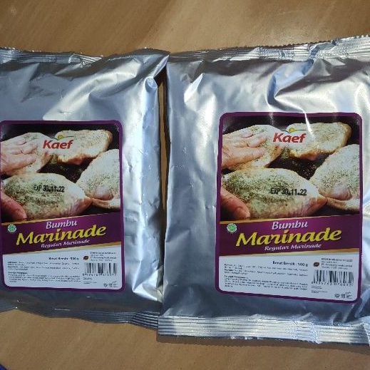 

Marinasi ayam goreng Reguler Kaef jadikan ayam goreng lezat, Halal, BPOM RI. *Sudah di asuransikan, packing dalam dus dan bublewrap*