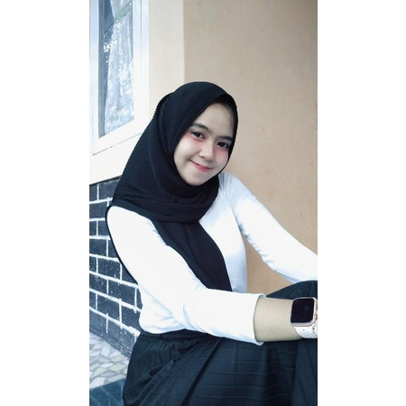 PASHMINA PLISKET CERUTY BABY DOLL PREMIUM/PLEATED SHAWL