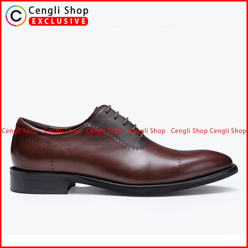 SEPATU EVERBEST PRIA TERBARU ORIGINAL PANTOFEL KULIT COKLAT EVEM085