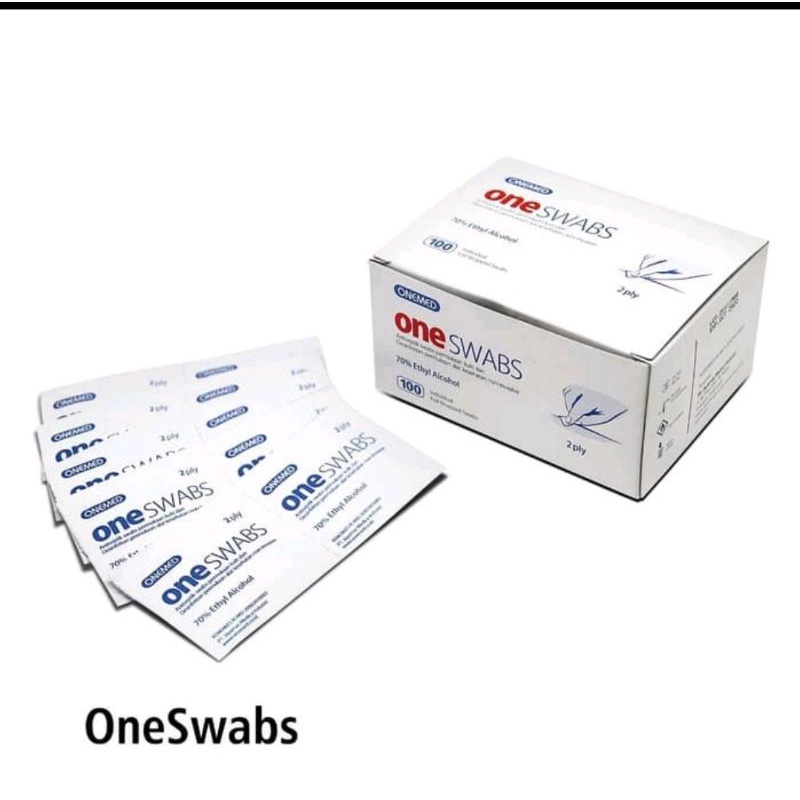 Alkohol swab / kapas alkohol / tisue alkohol / oneswabs / one swab