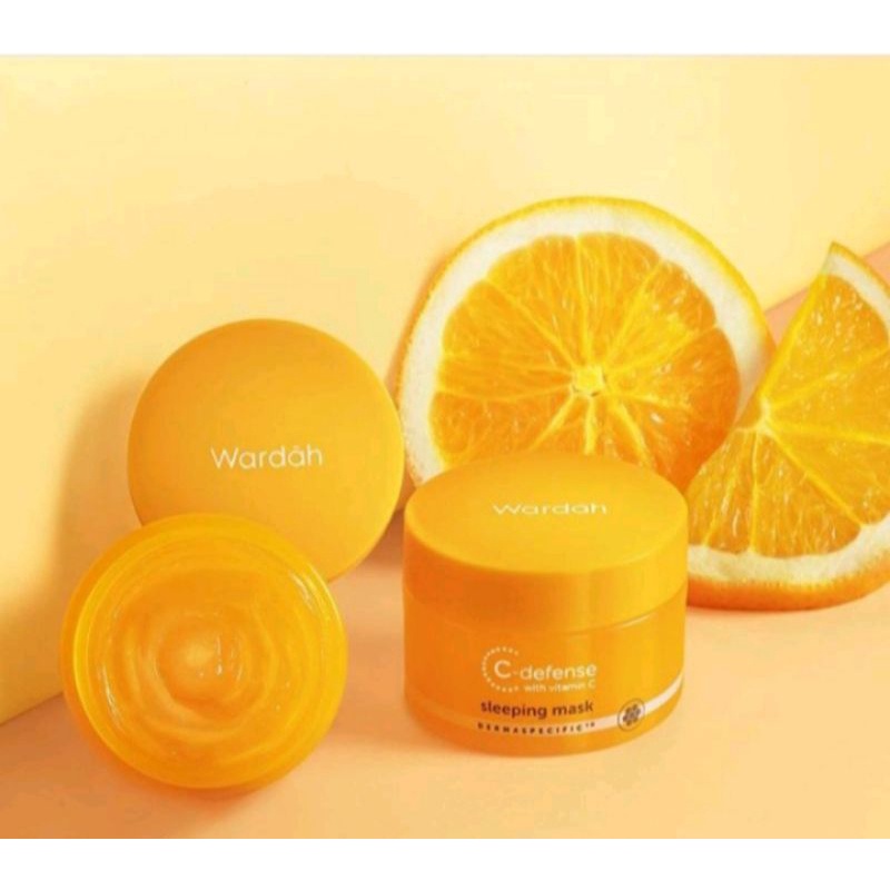 wardah cdefense sleeping mask