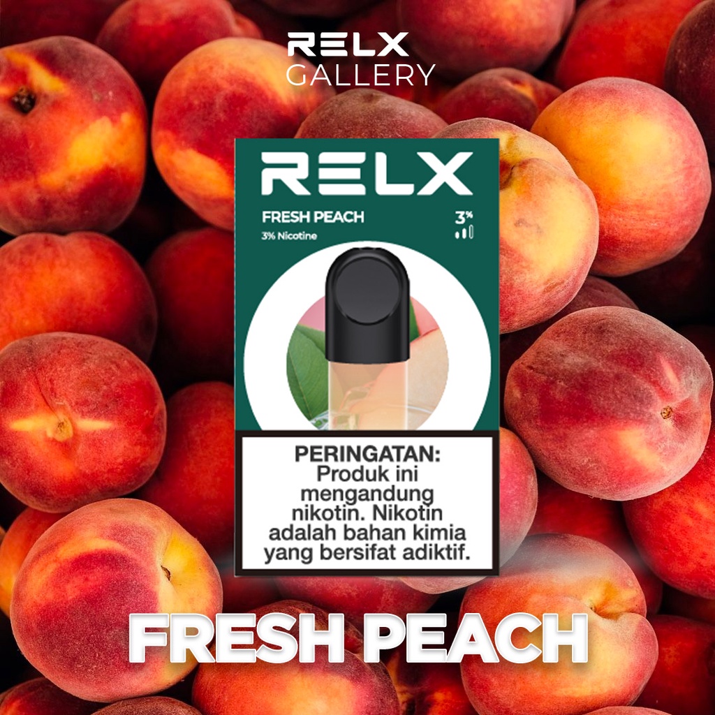 RELX Infinity Essential Pod - Fresh Peach / Peach