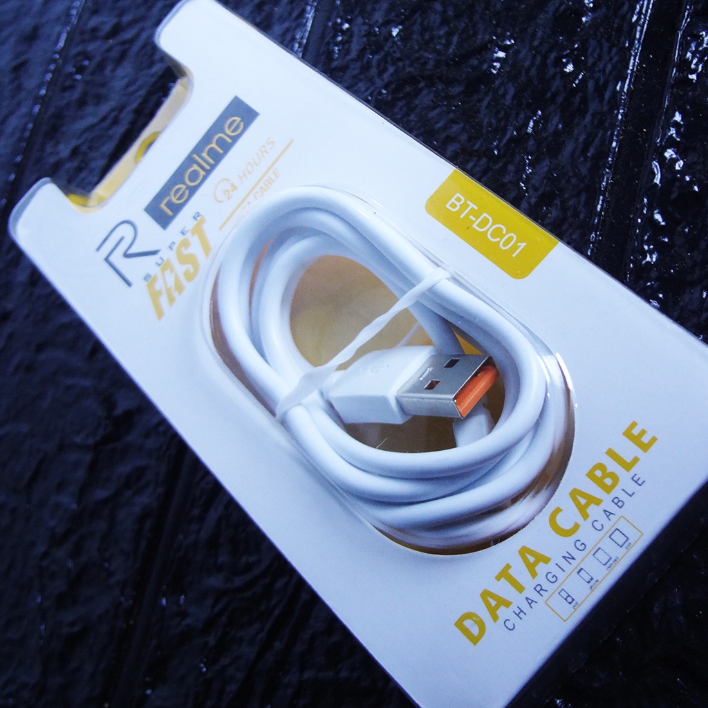 Kabel Data Original Realme Type C SUPER VOOC / Micro Usb 2A Fast charging / USB Cable