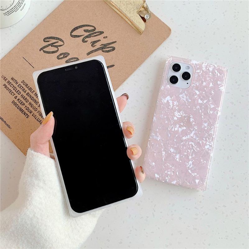 Iphone 13 Pro Max Case Bahan Tpu Motif Kerang Berkilau