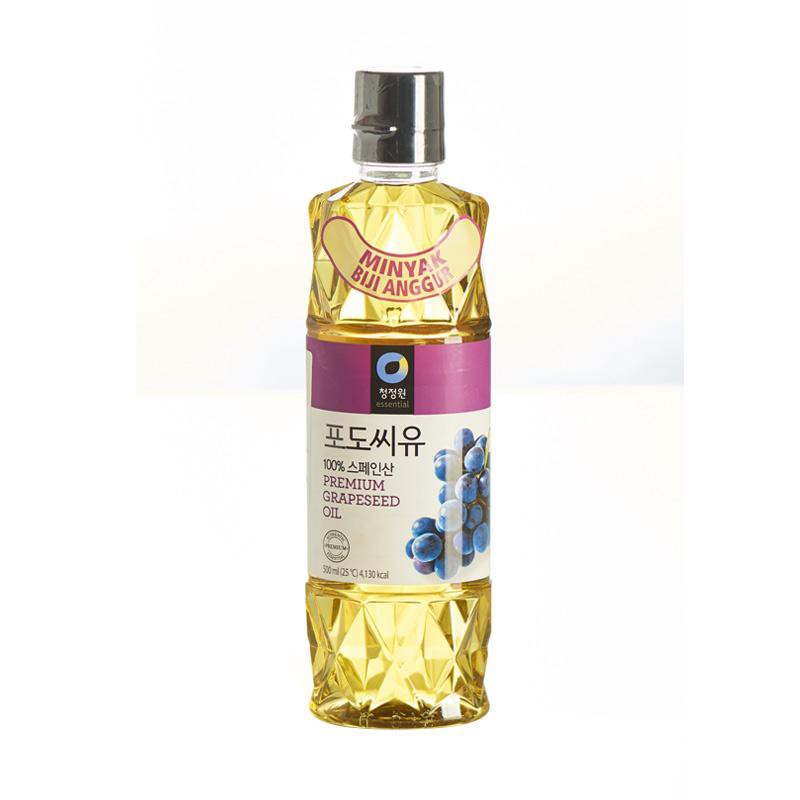 

Chung Jung One Grapeseed Oil 500ml / Minyak Biji Anggur [ORIGINAL KOREA 100%]
