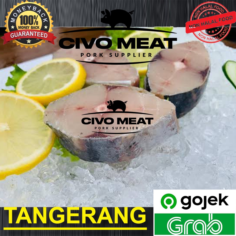 Ikan Tenggiri Steak Cut frozen 500gr