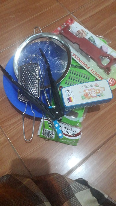 Saringan Minyak Stainless Steel 16 Cm | Saringan Teh Jus Buah Bubur Bay Stainless Steel