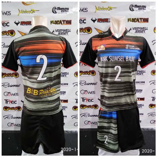 Kostum Baju jersey voli mizuno proliga BANK SUMSEL BABEL ...