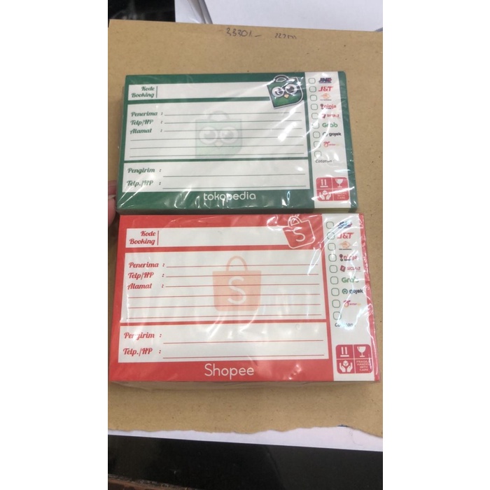 

Sticker alamat pengiriman online shop