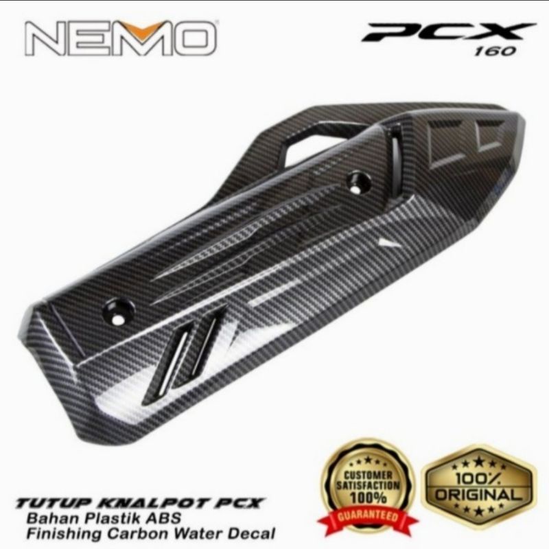 PAKET NEMO COVER TUTUP PCX 160 NEW CARBON COVER KNALPOT COVER HAWA PCX 160 RADIATOR TANGKI PAKET (COD)