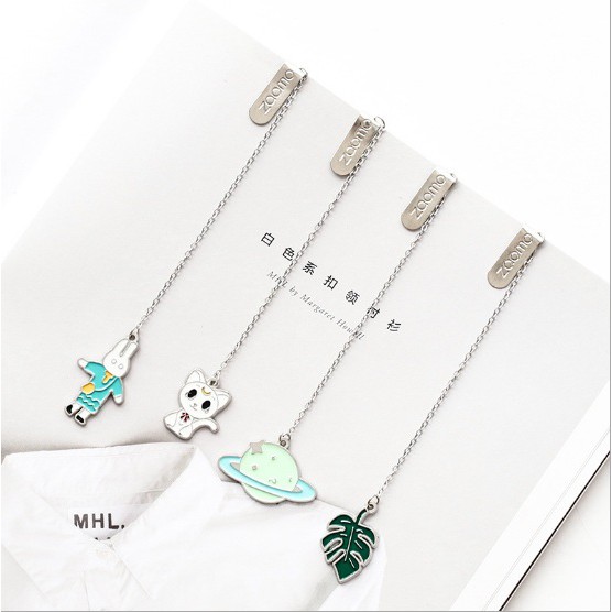 

PEMBATAS BUKU GANTUNGAN LUCU BESI / GANTUNGAN BOOKMARK