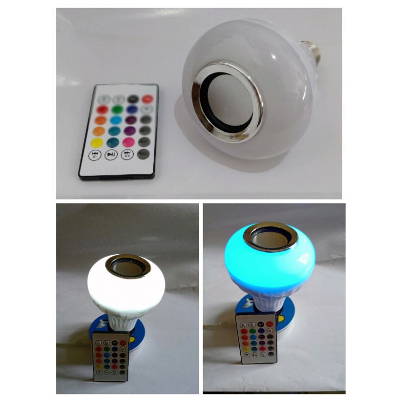 lampu speaker bluetooth led - lampu musik speaker bluetooth wireless