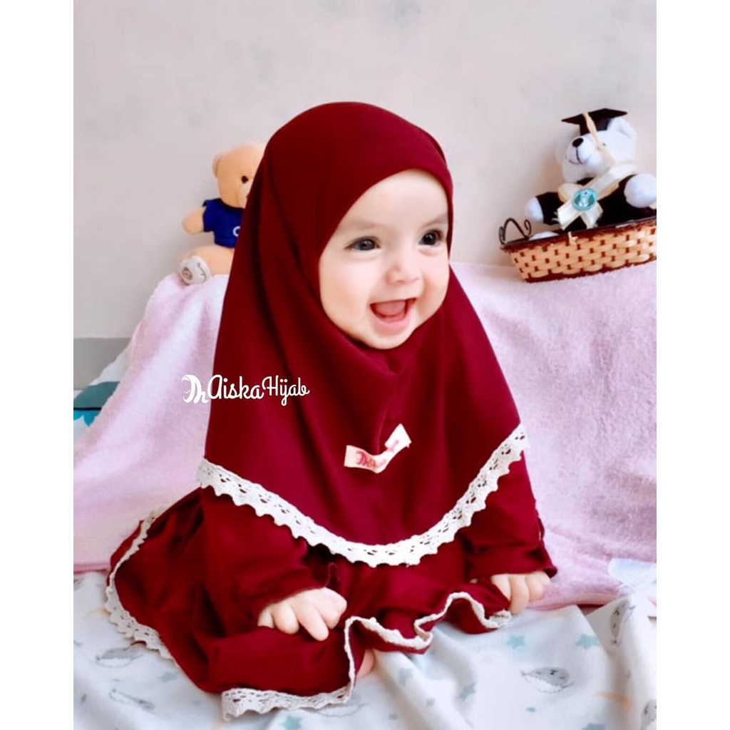 Baju Gamis Anak Perempuan Gamis Bayi Umur 1 2 3 4 Tahun Daily Lace Series / Gamis Bayi Perempuan Cantik