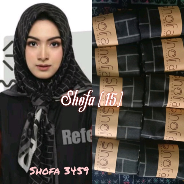 Kerudung shofa segiempat denaay segi empat hijab murah seragam