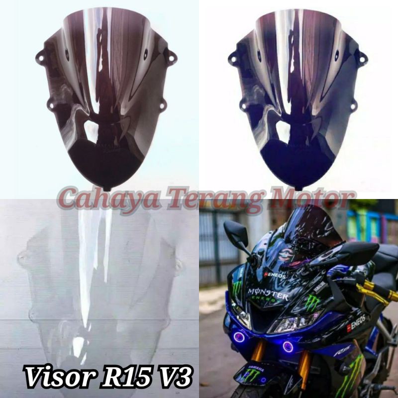 Visor R15 V3 New , Windshield R15 V3 , Winsil R15 V3 New , Kaca Depan