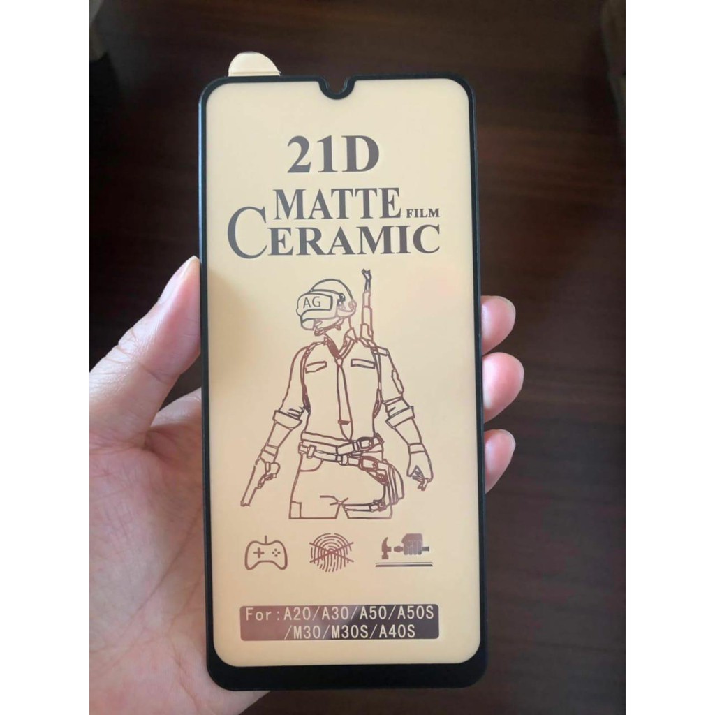 CERAMIC MATTE ANTI GLARE TEMPERED GLASS OPPO A71 A83 (BY TA)