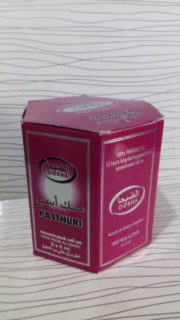 Parfum DOBHA roll on 6ml aroma KASTURI