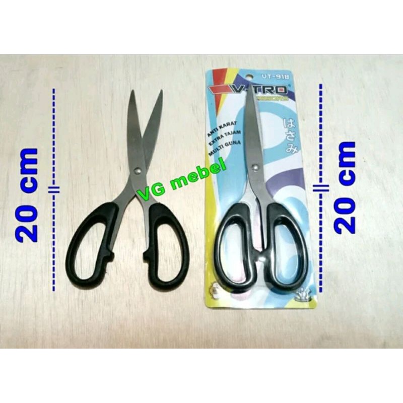 

Gunting kertas - Gunting serbaguna 20 cm Stainless steel