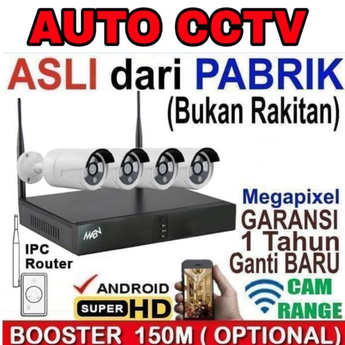 Cctv Wifi / Paket Cctv / Wireless Ip Camera Super Hd