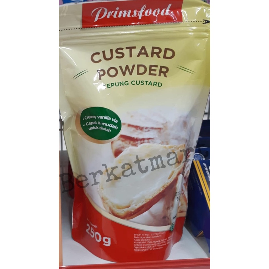 Custard Powder Tepung Primsfood kemasan 250gr