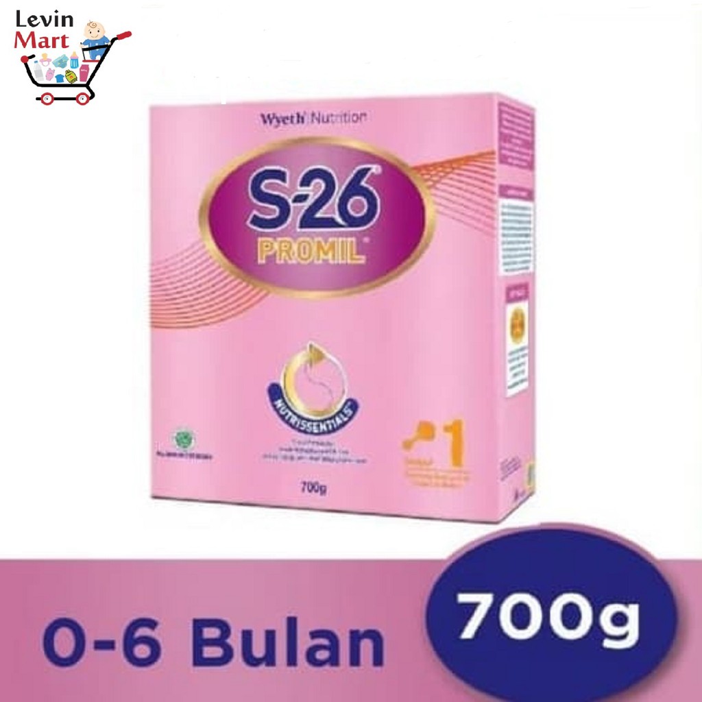 S26 PROMIL 1 SUSU FORMULA BAYI USIA 0-6 BULAN KEMASAN 700 GRAM/S-26 PROMIL 1 SUSU ANAK 0-6 BULAN
