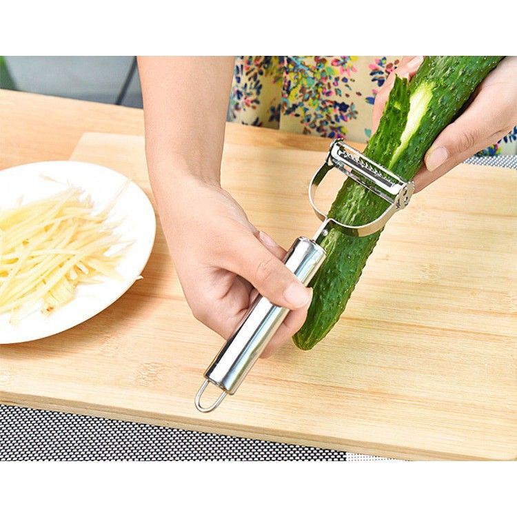 PEELER STAINLESSParutan Pengupas BuahPemotong KentangAlat Kupas Slicer