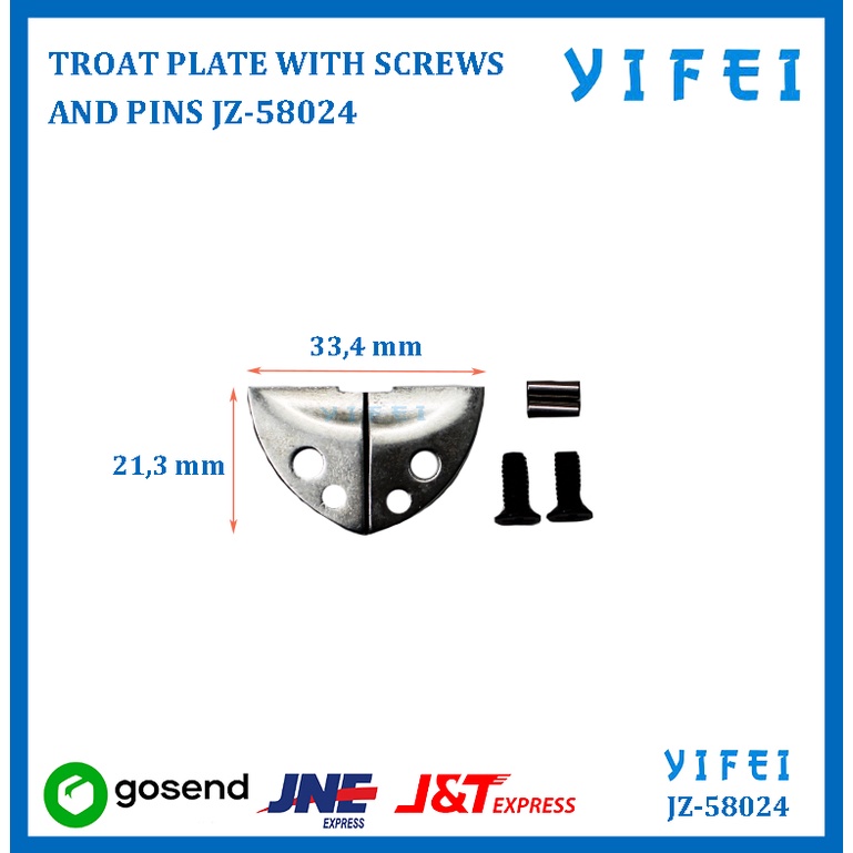 M087 M088 KM Penahan Plat Tatakan Mesin Potong Kain KM 58024