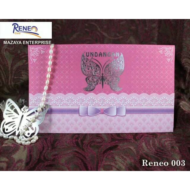 Blangko Undangan Pernikahan Reneo 03