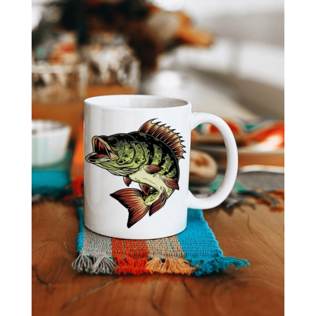 Mug Tema Peacock Bass