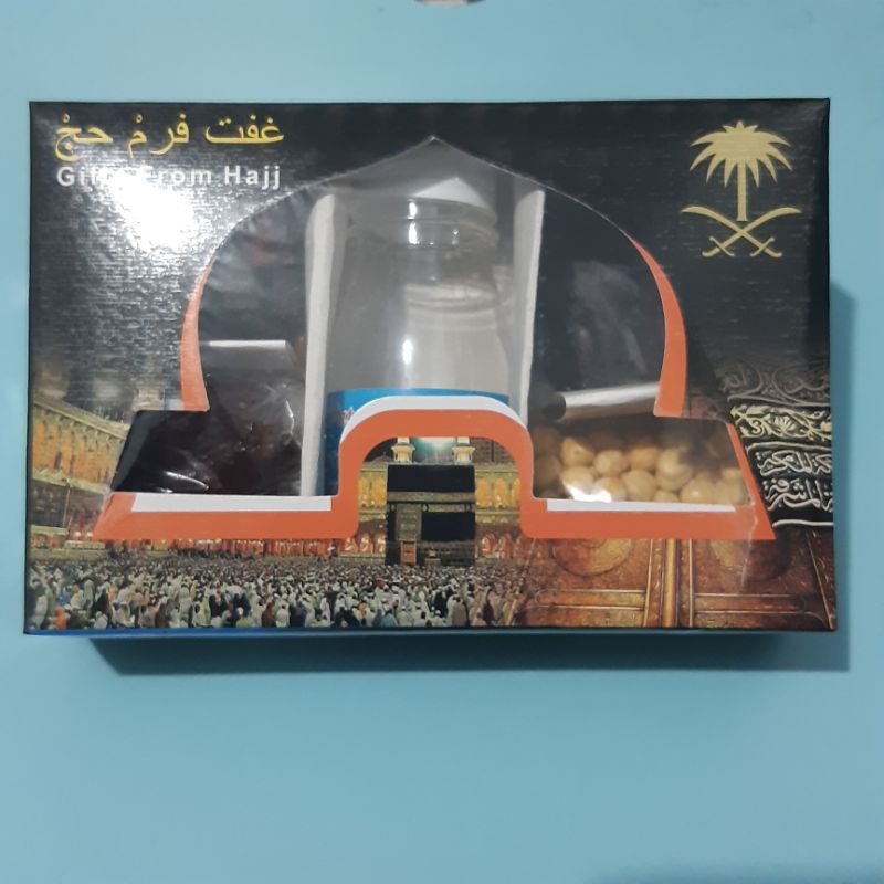 

Paket Komplit Ekonomis Oleh-oleh Haji Umrah plus zam-zam asli