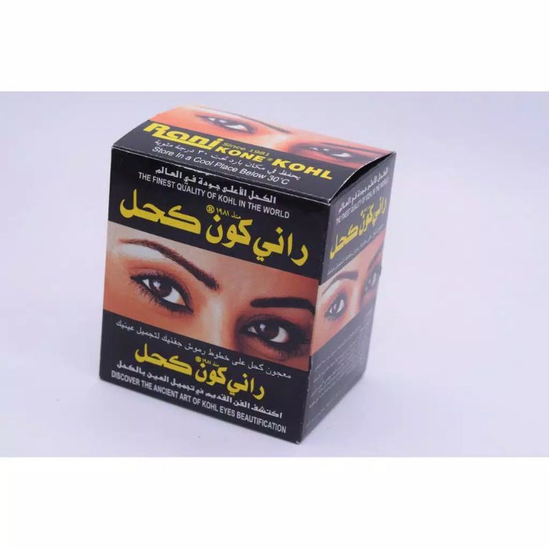 ORIGINAL RANI KAJAL KOHL KONE EYELASH AND AYELIDS PASTE CELAK