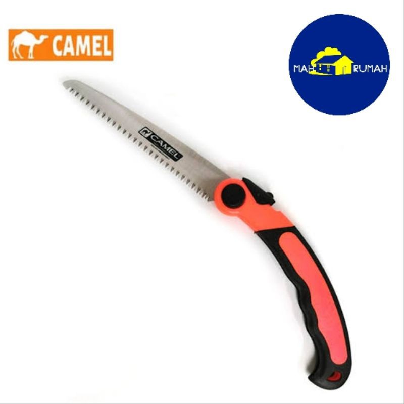 Gergaji Kayu Lipat Portabel Folding Saw Dahan Pohon Bonsai - CAMEL