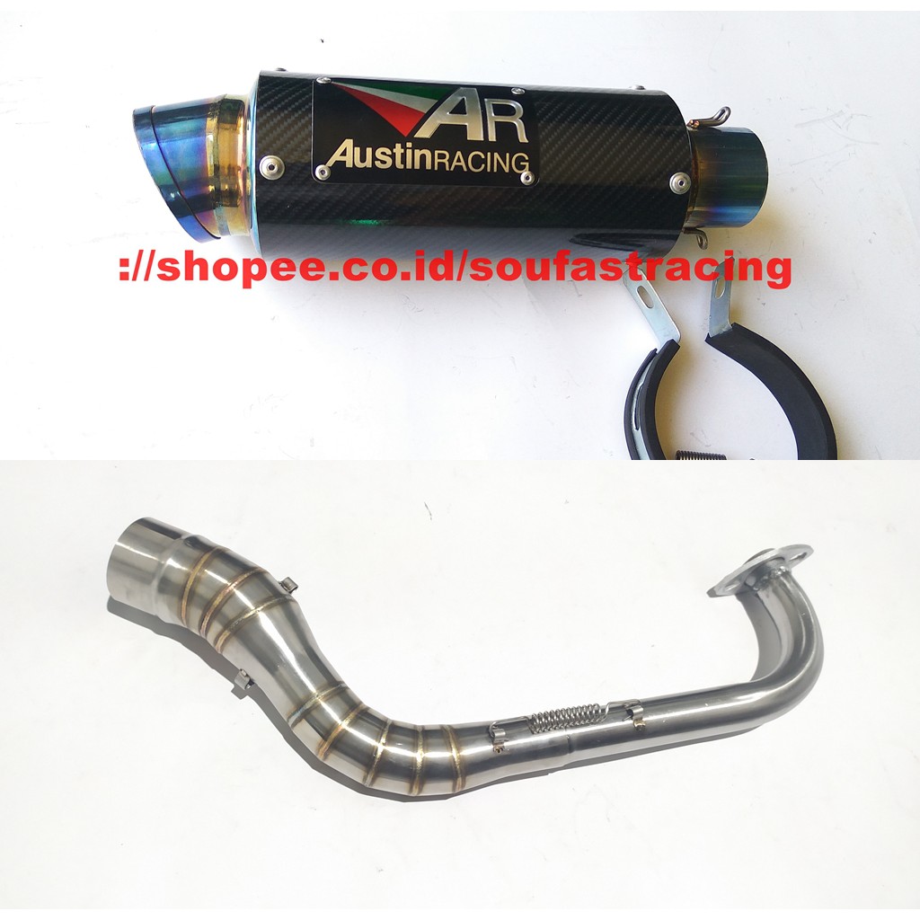 knalpot nmax aerox vario pcx pcx160 beat scoopy xmax lexi mio adv xeon genio Austin racing-xeon karbu